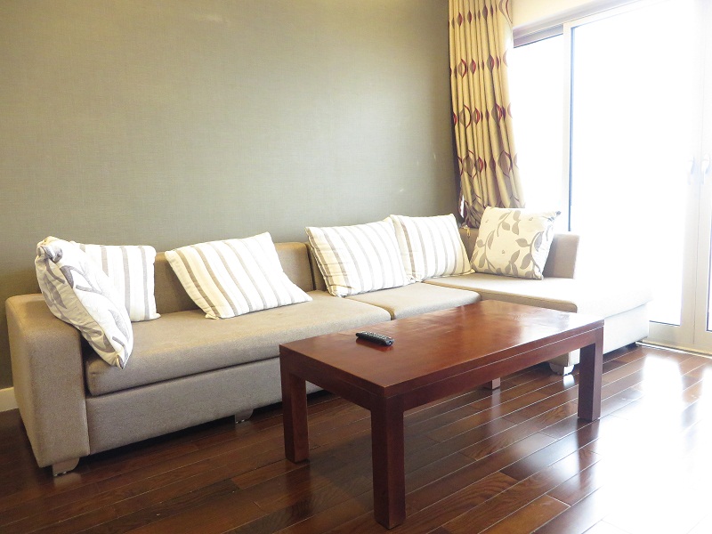 Beautiful 3 bedroom apartment to rent in Lancaster Hanoi, elegant decoration