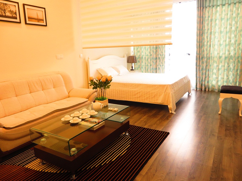 Lancaster Hanoi apartment with 1 bedroom, luxurious style for rent in Ba Dinh district